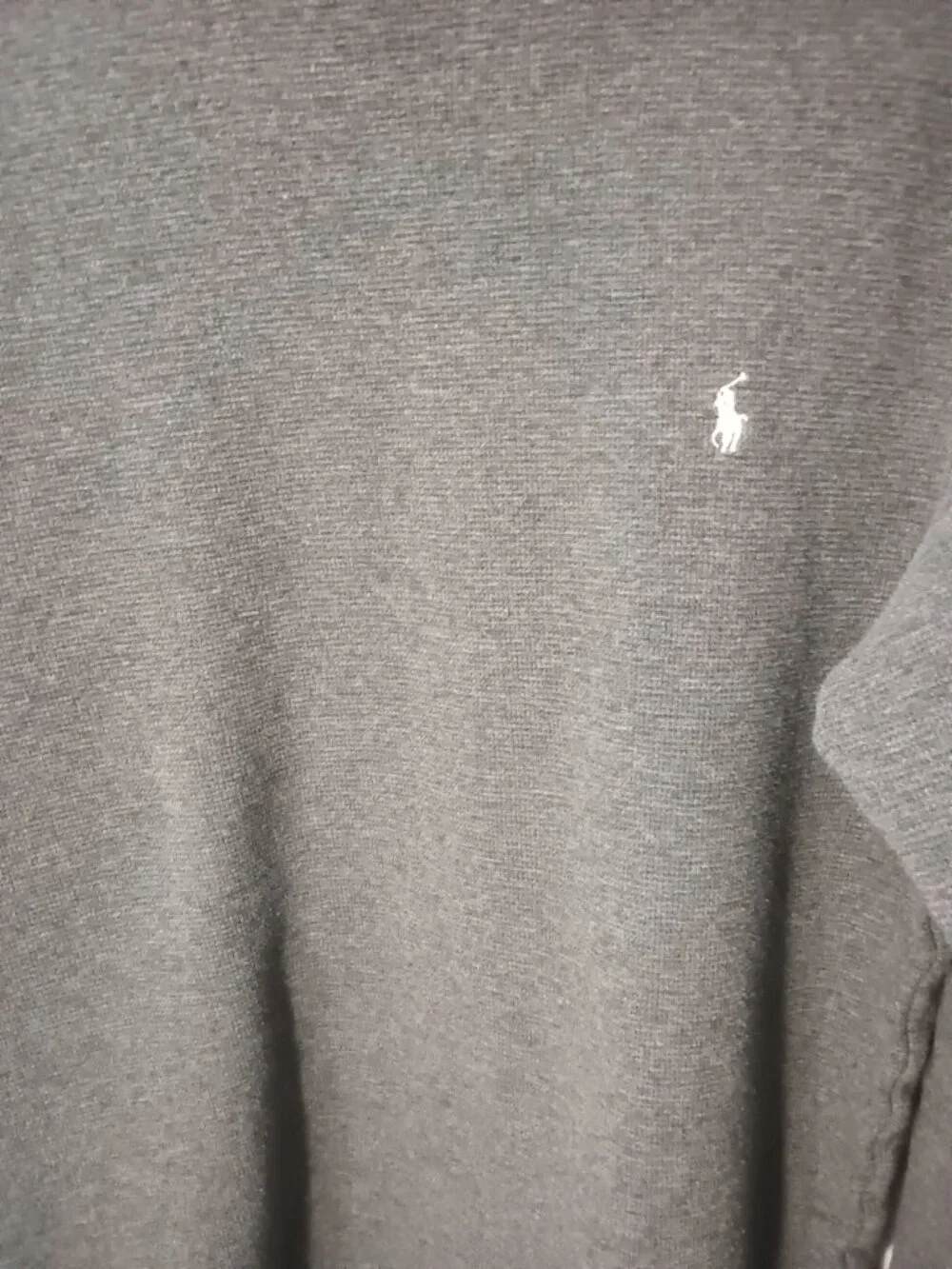 Polo by Ralph Lauren Dark Charcoal Crewneck Long-Sleeve Shirt